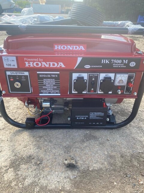 HONDA 7.5 kw sıfır jeneratör