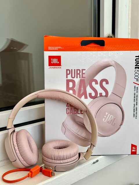 JBL Tune500BT Pembe Kulaküstü Kulaklık