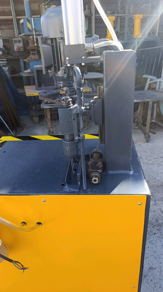ÇOKLU DELİK DELME OTOMATİK PNÖMATİK SİSTEM TEMİZ SIFIR AYARINDADIR - 14