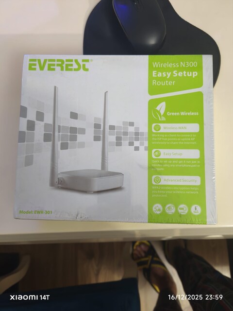 Everest Wireless N300-ewr-301