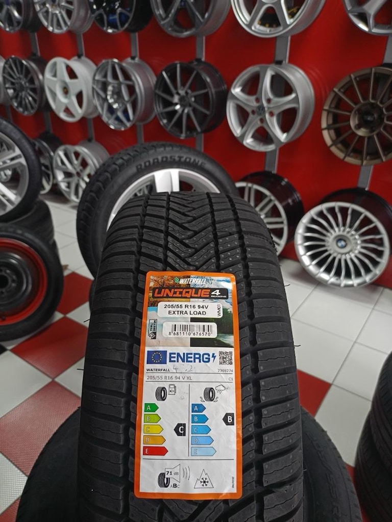 205/55/16 lastik 4mevsim waterfal 2yıl garanti karta taksit balans var - 4