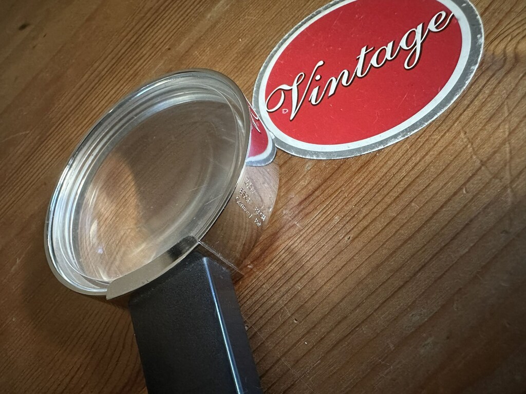 Vintage 1970'ler Eschenbach Visomed 3,5x Alman El Büyüteci - 6