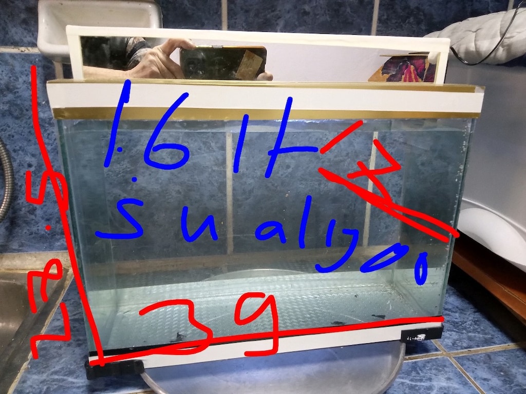 2 Adet Işıklı ve ışıksız Balık akvaryumu - 7