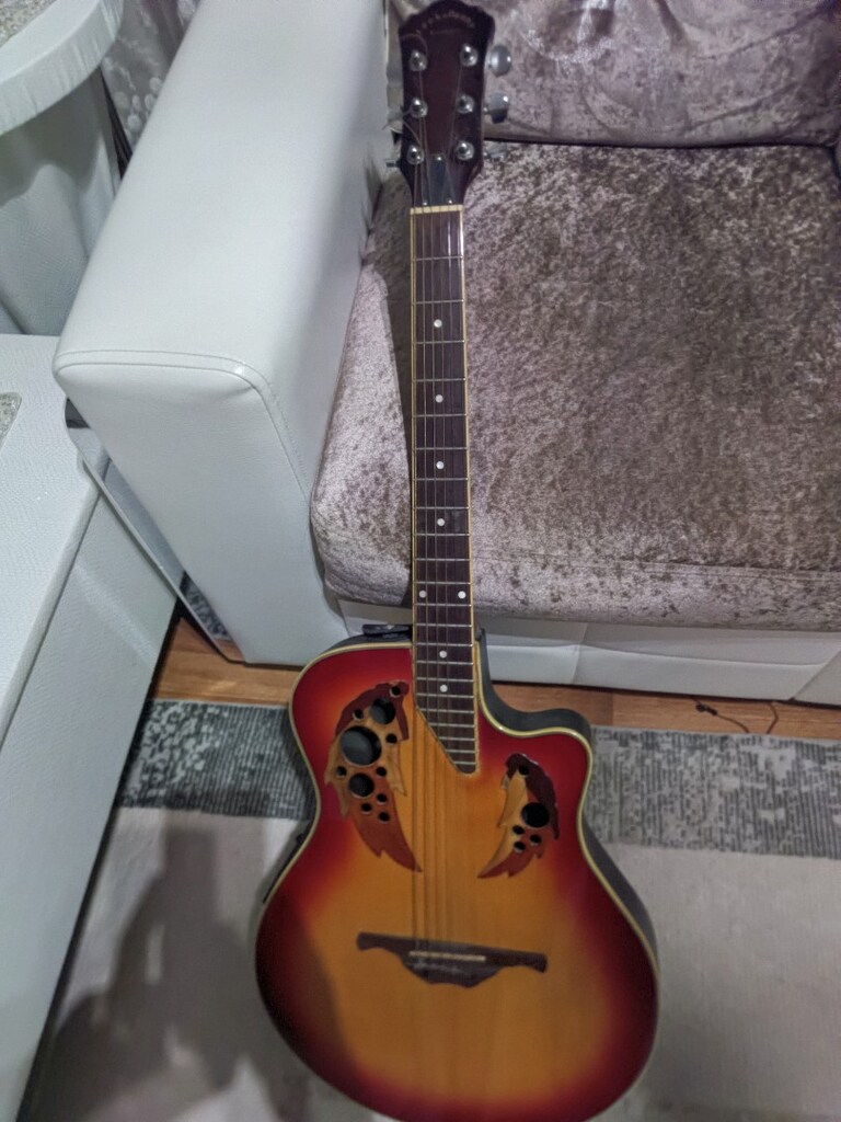 Temiz Kullanılmış McDanny Brothers Akustik Gitar Kaçırılmayacak Fiyata - 4