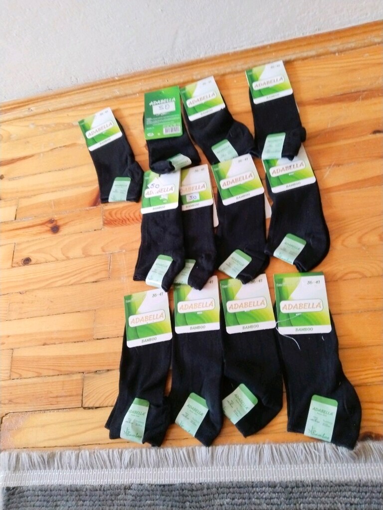 6Adet Bambu dikişsiz çorap - 3