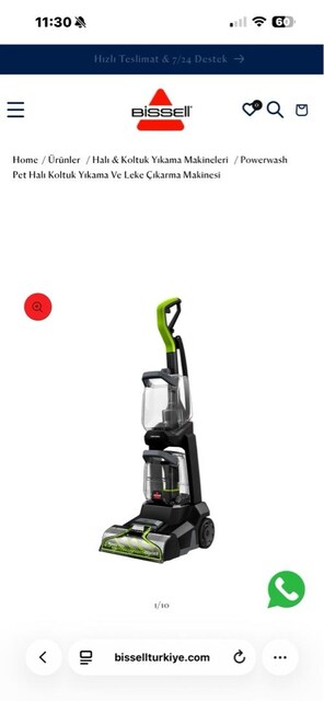 Bissell Halı ve Koltuk Yıkama Makinesi