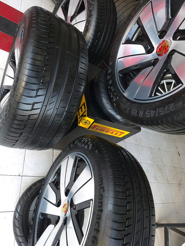 19 ORJİNAL PORSHE TAYCAN EKİPMAN JANT LASTİK TAKIMI 5×130 SIFIR SÖKME - 5