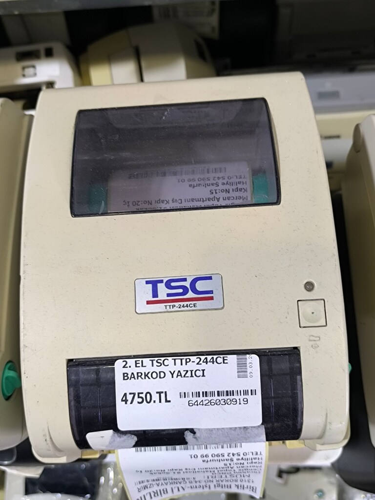 Tsc Ttp 244ce Barkod Etıket Yazıcı - 2