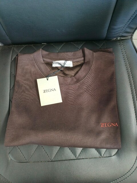XXL KAHVERENGİ ZEGNA ERKEK TSHIRT!