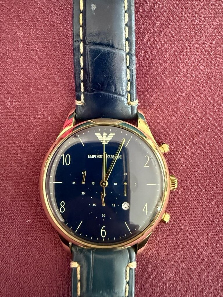 EMPORIO ARMANI LACİVERT KOL SAATİ - 3