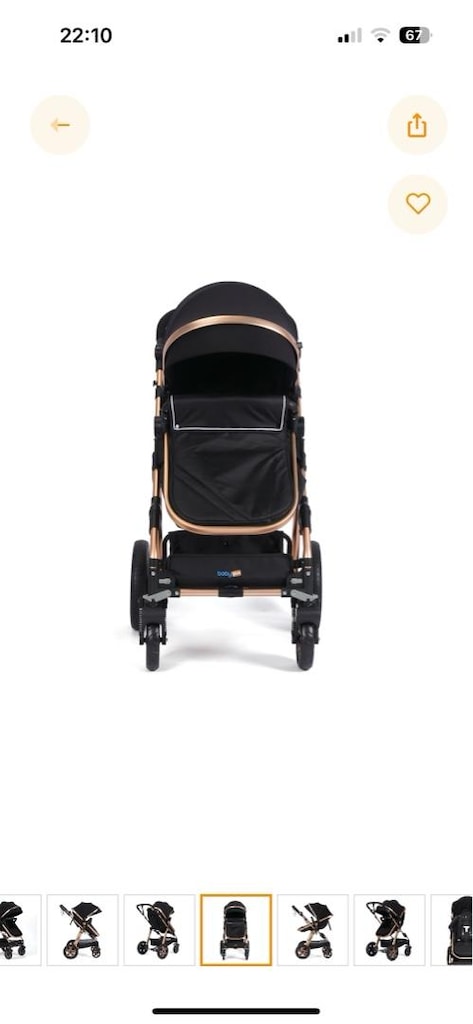 canyon travel sistem bebek arabası ve puset - 5