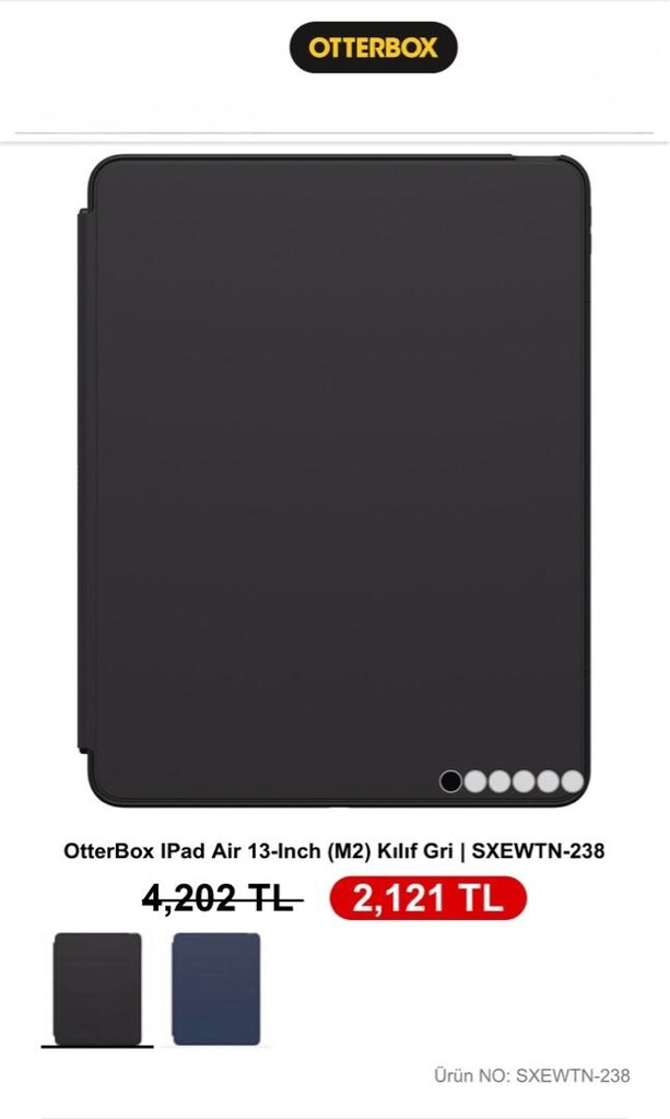 OtterBOX İpad Air-Pro 13-inç M2 Kılıf