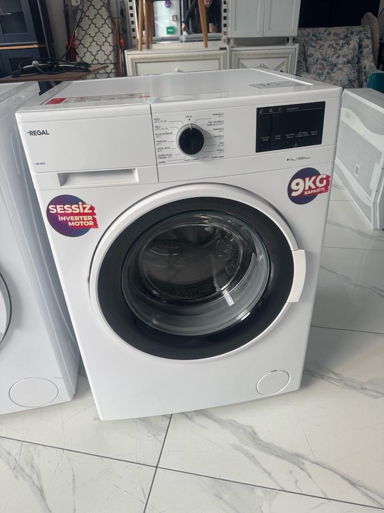Regal 9 kg çamaşır makinesi 2 aylık sıfır sayılır - 2