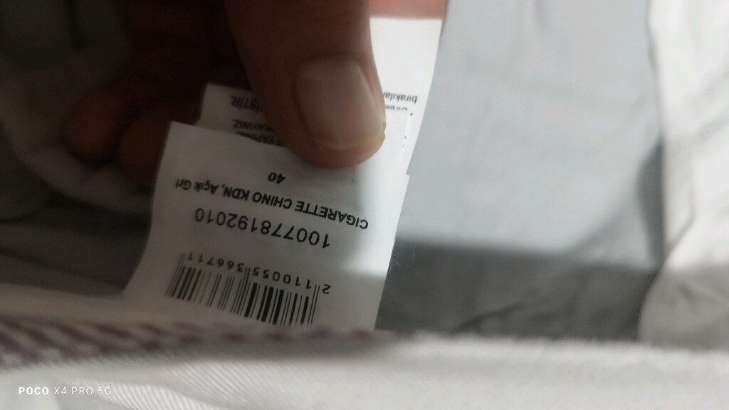 #Beymen Club tarz , kemersiz modelli şık pantolon..Kadın erkek giyer. - 7