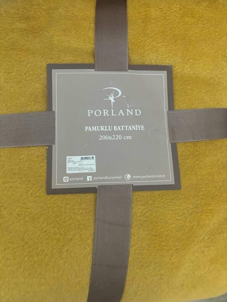 Porland pamuklu battaniye
