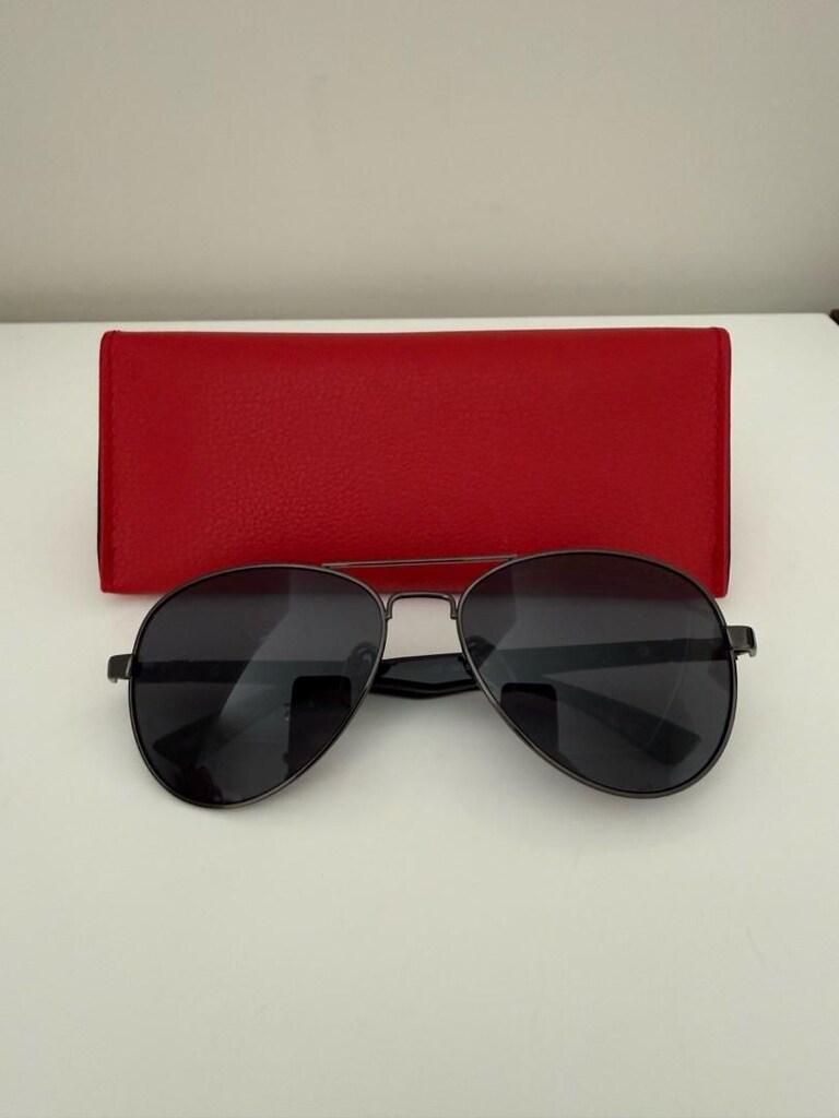 Faturalı Tommy Hilfiger Aviator Erkek Güneş Gözlüğü / Amerikan - 6