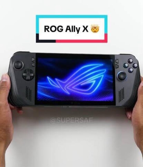 BİLGİSAYAR OYUN KONSOLU ASUS ROG ALLY X HEM BİLGİSAYAR HEM OYUN KONSOL