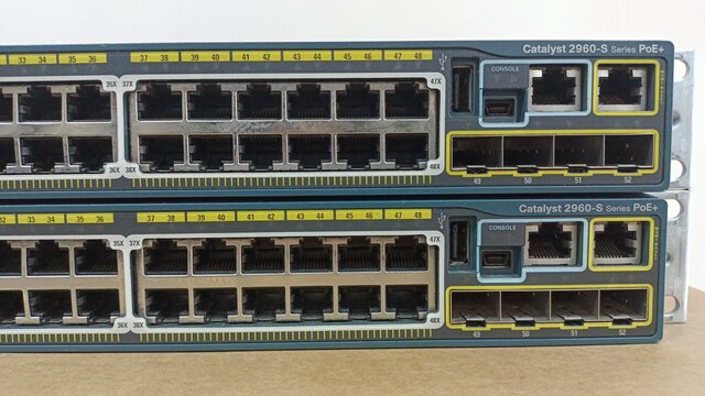 Cisco WS-C2960S-48LPS-L 48 Port PoE+