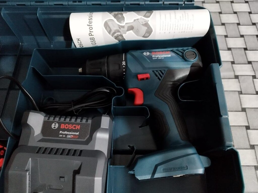 BOSCH GSR 180 LI ŞARJLI DARBESİZ ÇİFT AKÜLÜ ŞARJ ALETİ - 5