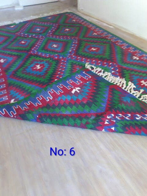 11 Parça Manisa Kula Antika / Otantik El Dokuması Kilim Heybe