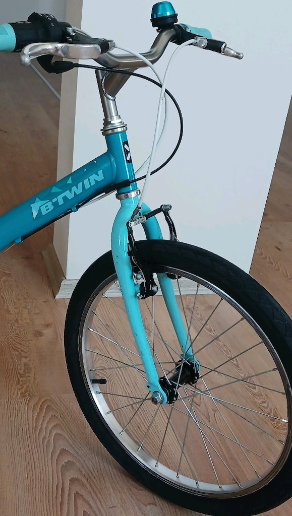 btwin çocuk bisikleti 20 jant Decathlon YENİ GİBİ Ön Sepetli de var - 4