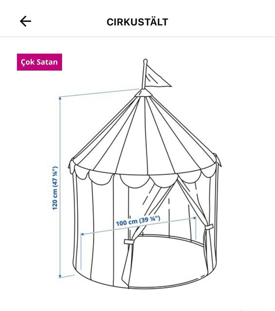 çocuk çadır - 4