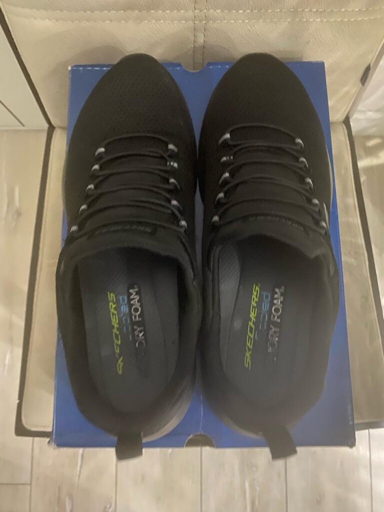 ORİJİNAL SKECHERS SİYAH 44 NUMARA ERKEK - 4