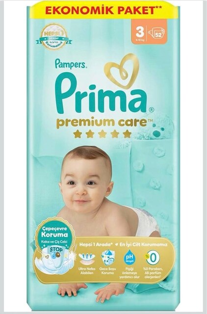 prima premium care 3 1 pakette 52 adet