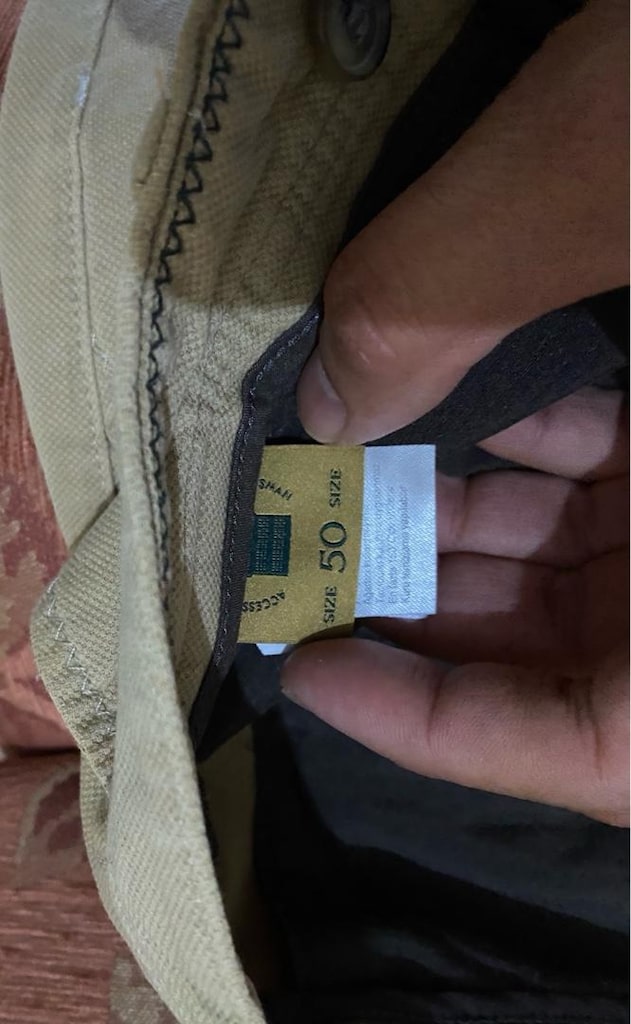 50 beden dar kesim açık bej renk temiz pantolon 600 tl - 3