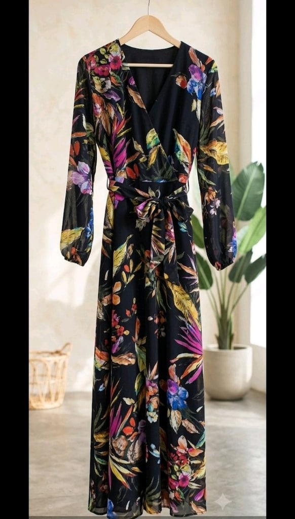 Because Collection Marka Yazlık Şifon Elbise - 2