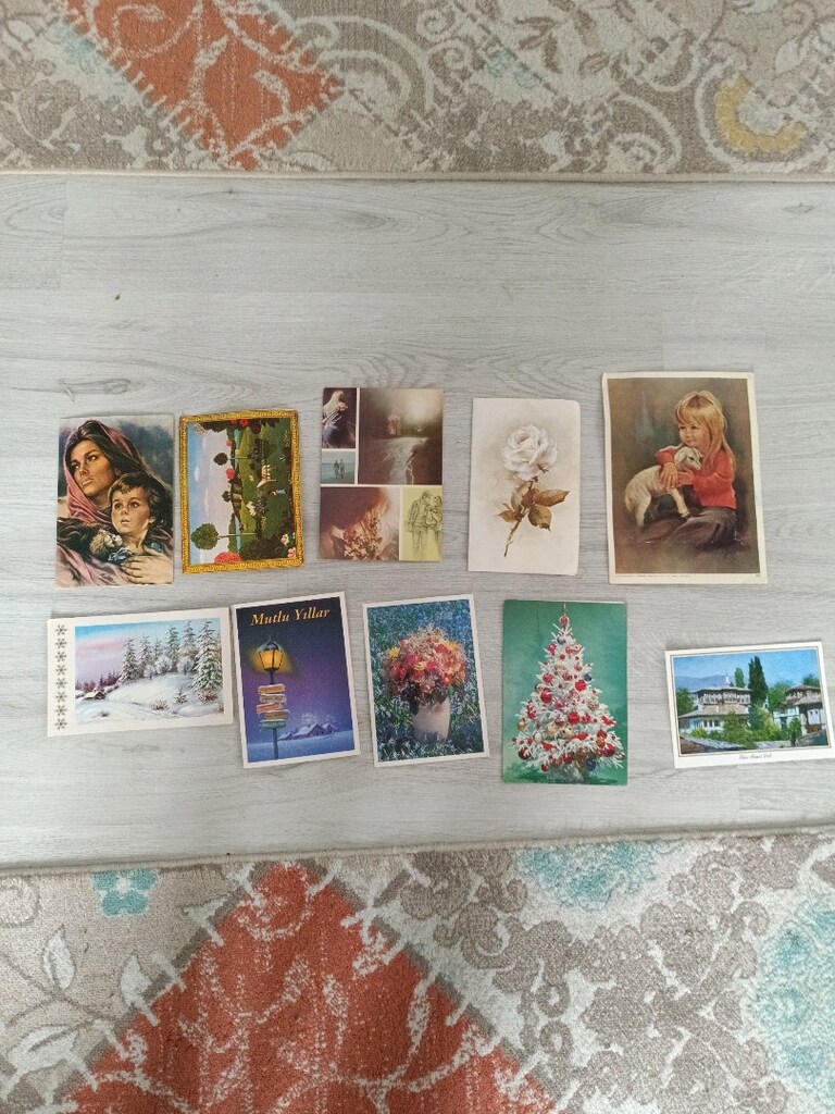 Nostalji 10 adet kartpostal - 8