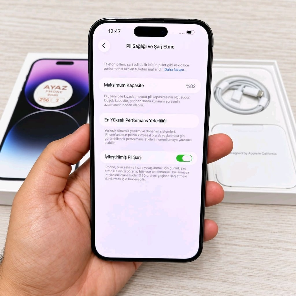 iPhone 14 Pro Max 256 GB | Pil %82 | Değişensiz | Hatasız | İlk Sahibi - 6
