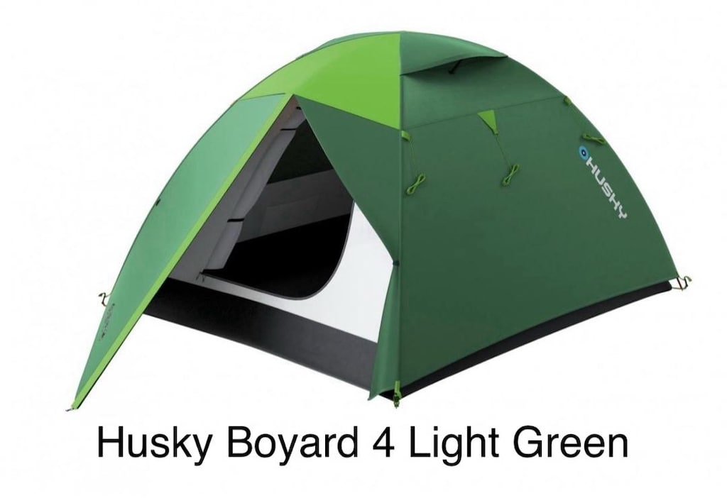 Husky Boyard 4 Light Green ve Husky Baron 4 Green + yatak şişirme pomp - 13