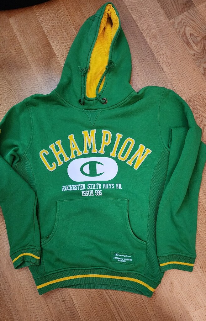 Kapuşonlu Sweatshirt Yeşil S Beden