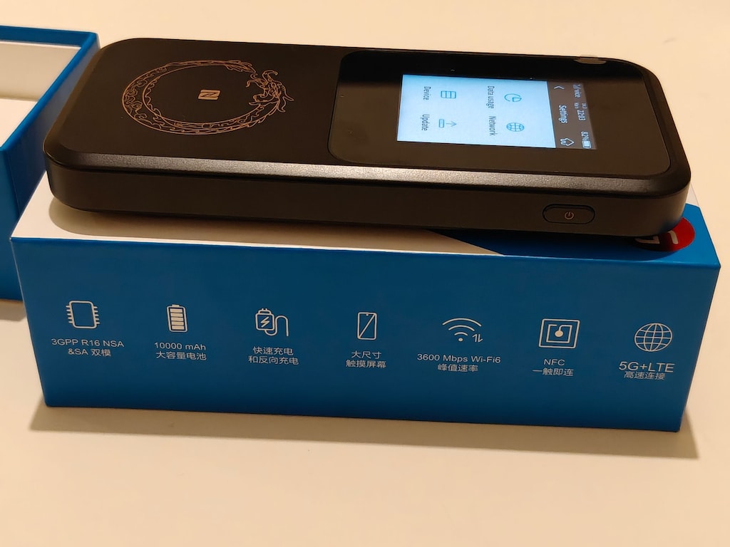 ZTE U50 Pro 5G MU5120 WiFi Router WIFI 6 Mobil Modem Superbox Wınn - 5