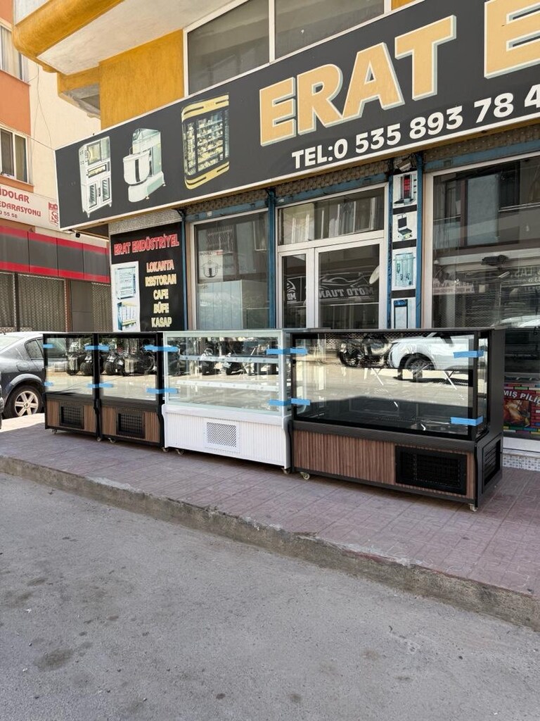 kebap dolabı meze dolabı pasta dolabı vitrin dolabı teşhir dolabı - 2