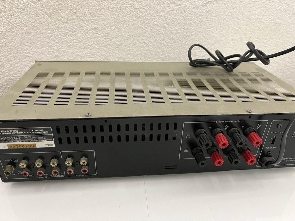 Kenwood KA-50 Vintage Stereo Entegre Amfi – Çalışır Durumda - 5