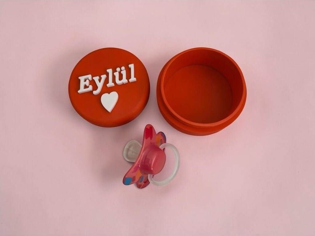 Kişiye Özel Tasarım Emzik ve Çok Amaçlı Kutusu - 7