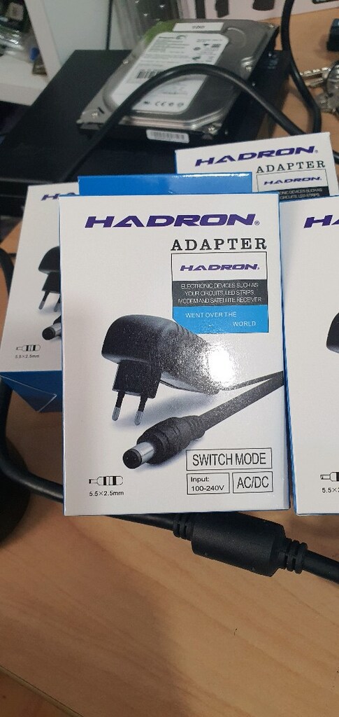 hadron 12 volt 2 amper adaptör sıfır - 2