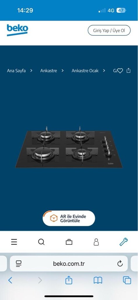 Beko Sıfır Garantisi Yeni Bitti Ankastre set - 4