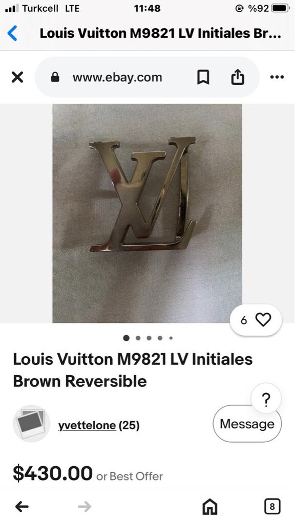 LOUİS VUİTTON Kemer tokası - 4
