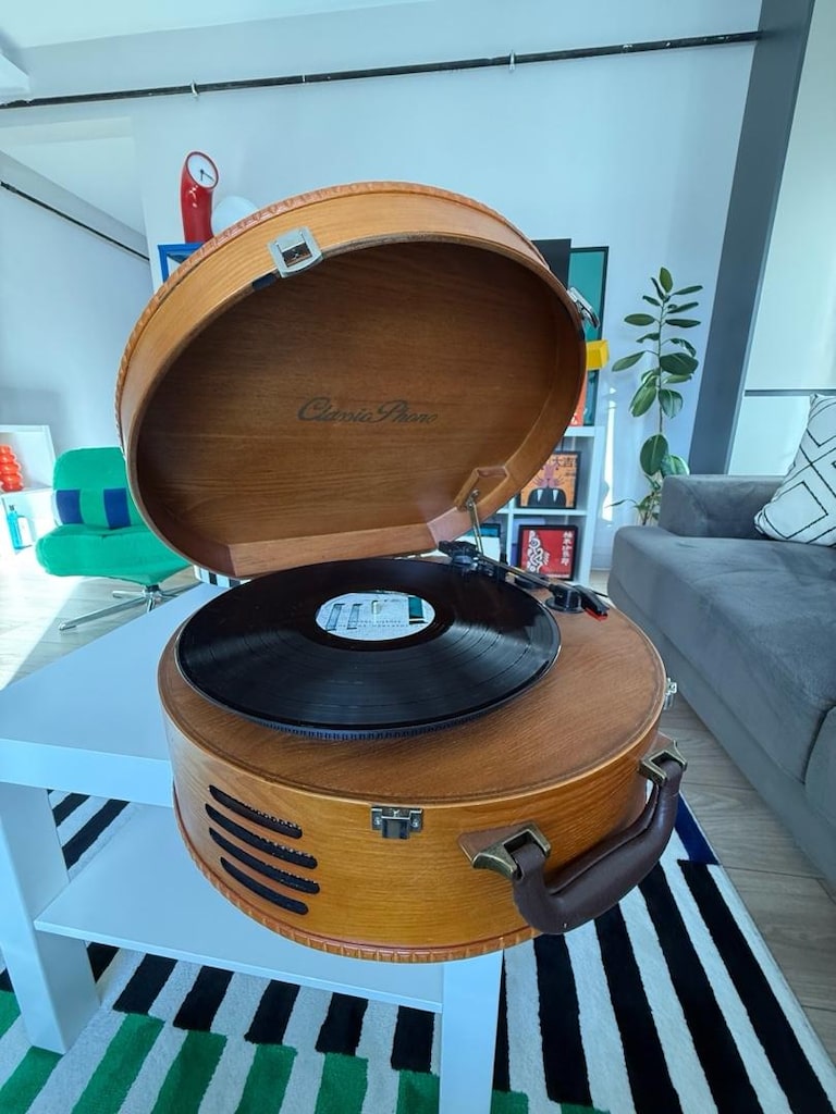 Lenco Classic Phone Tt-34 ahşap Pikap plak çalar - 4