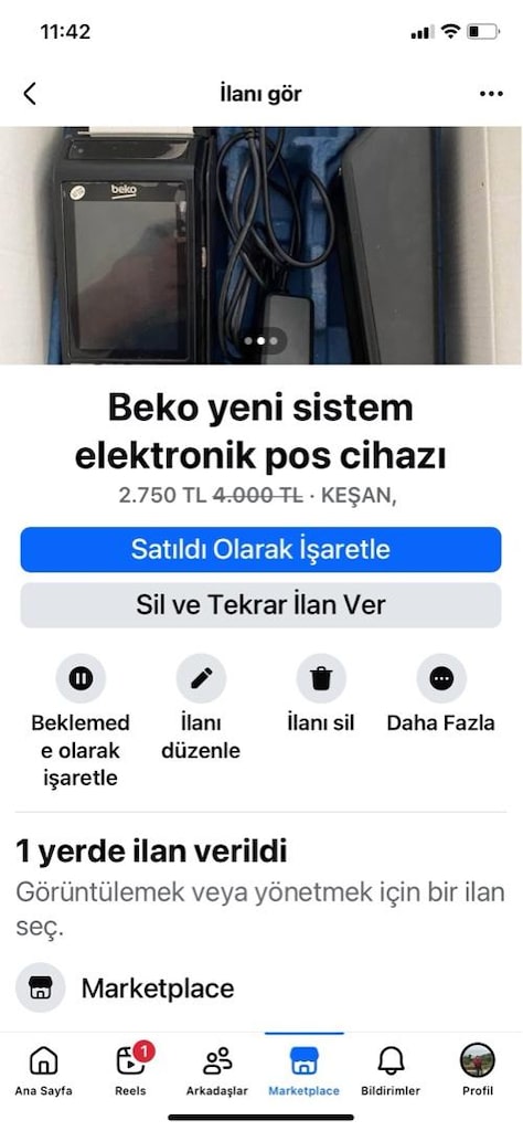 Beko 300 TR yazarkasa - 2