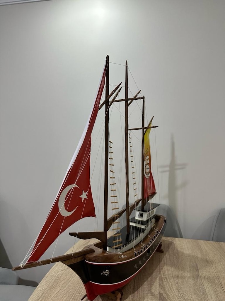 ahşap dekor gemi - 2