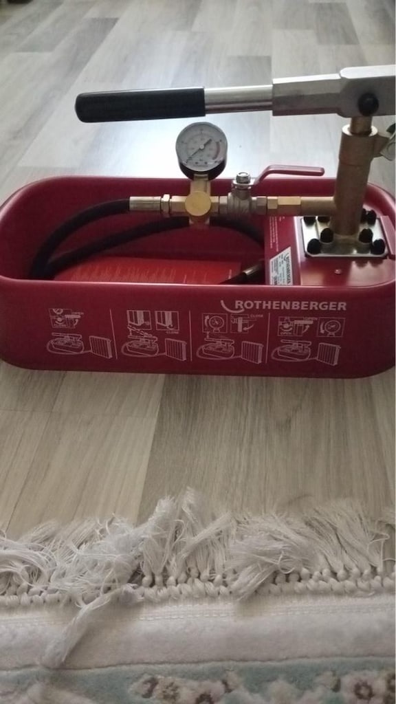 Rothenberger Termal kamera ve basınç cihazı