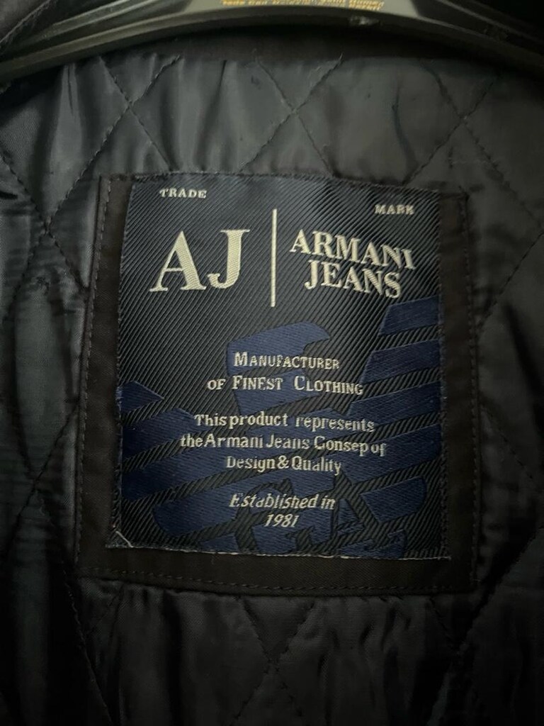 armani jeans trençkot — görsel 6/10