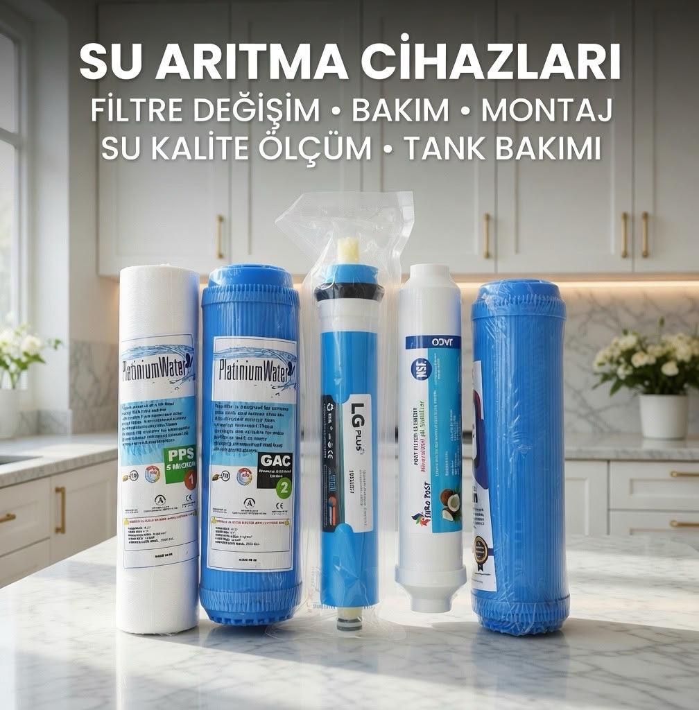 SU ARITMA CİHAZLARI FİLTRE DEĞİŞİMİ KAMPANYASI- MONTAJ DAHİL 1.700 TL. - 15