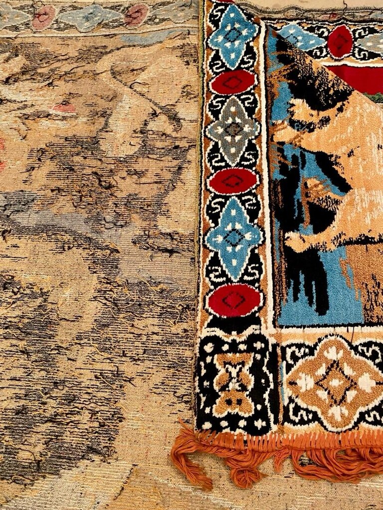120 x 196 El Dokuma Duvar Halısı ANTİKA - 12