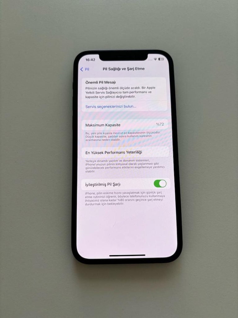 2. El iphone 12 64gb Siyah Çiziksiz - 4