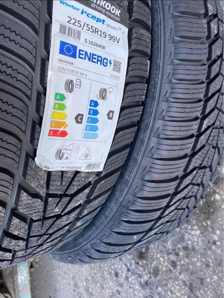 sahibinden ikinci el hankook evo3 225/55R19 kışlık lastik